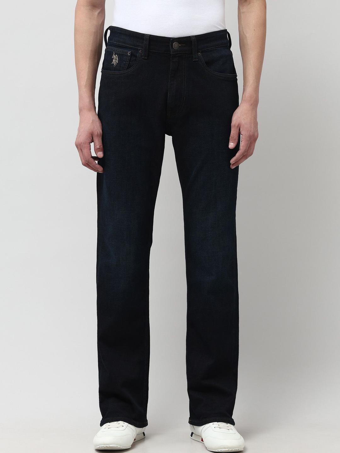 U.S. Polo Assn. Denim Co. Men Bootcut Mid-Rise Stretchable Jeans