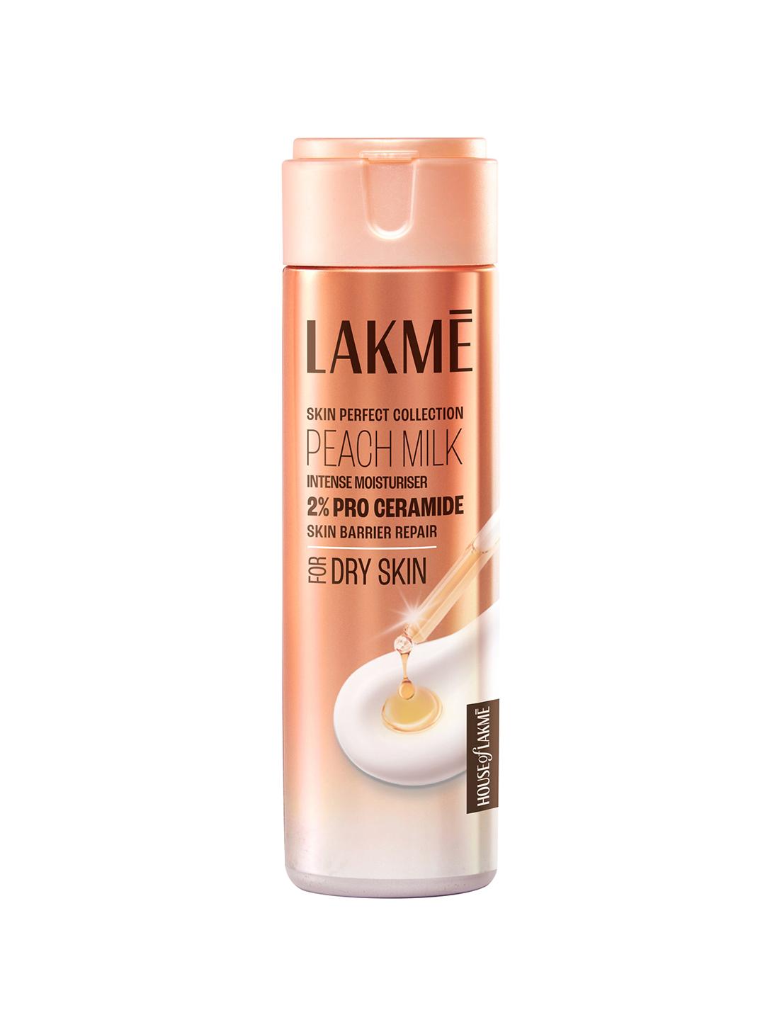 Buy Lakme Peach Intense Moisturiser 2% Pro Ceramide Skin Barrier Repair 120ml - - Personal Care for Women