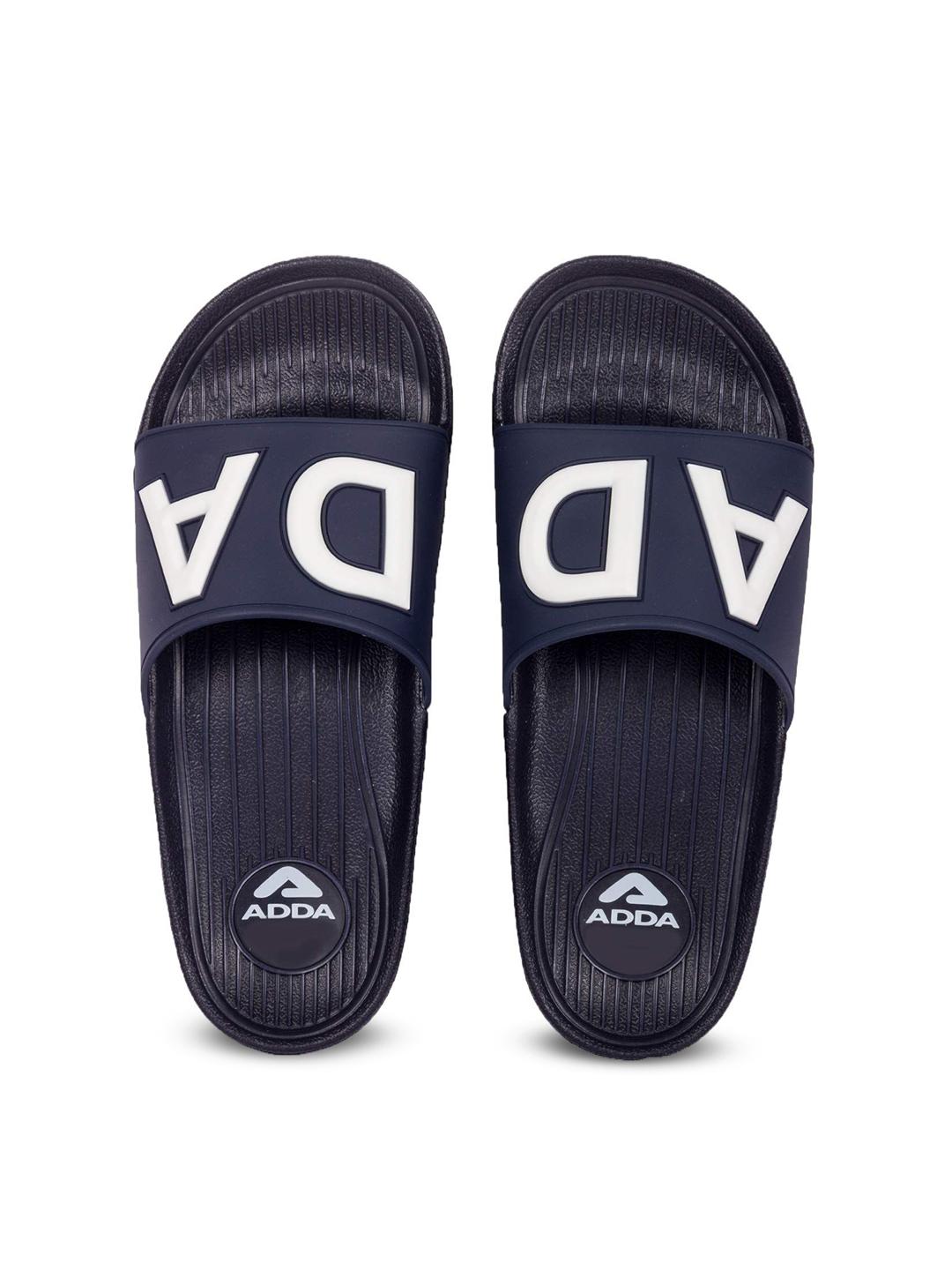Buy Adda Men Printed Sliders - Flip Flops for Men 36277276 | Myntra