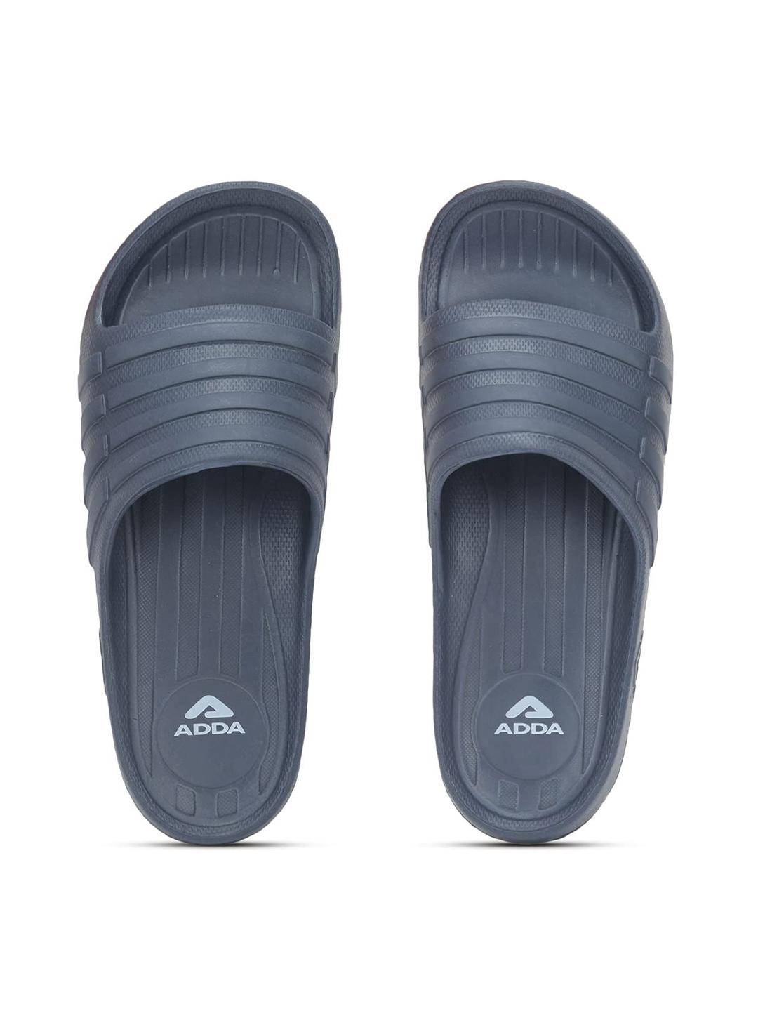Buy Adda Self Design Sliders - Flip Flops for Men 36277282 | Myntra