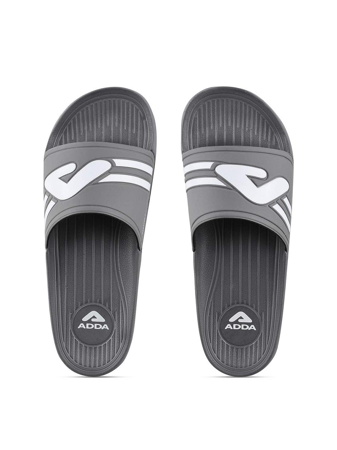 Buy Adda Brand Logo Printed Rubber Sliders - Flip Flops for Men ...