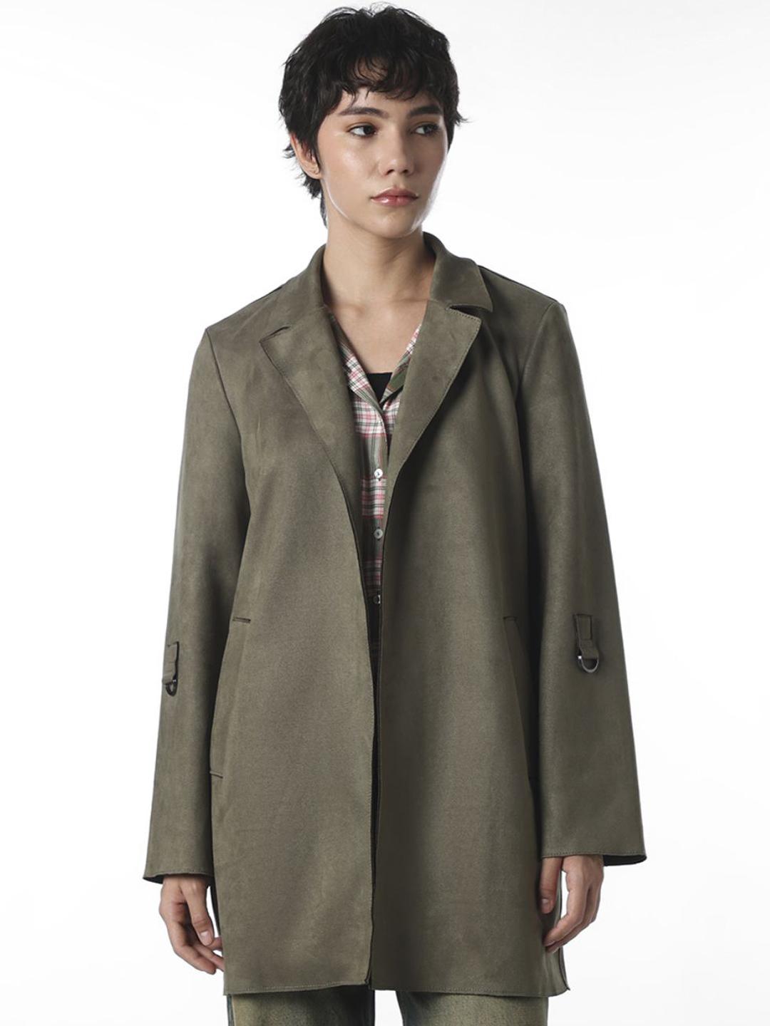 ONLY Women Lapel Collar Solid Tailored Jacket