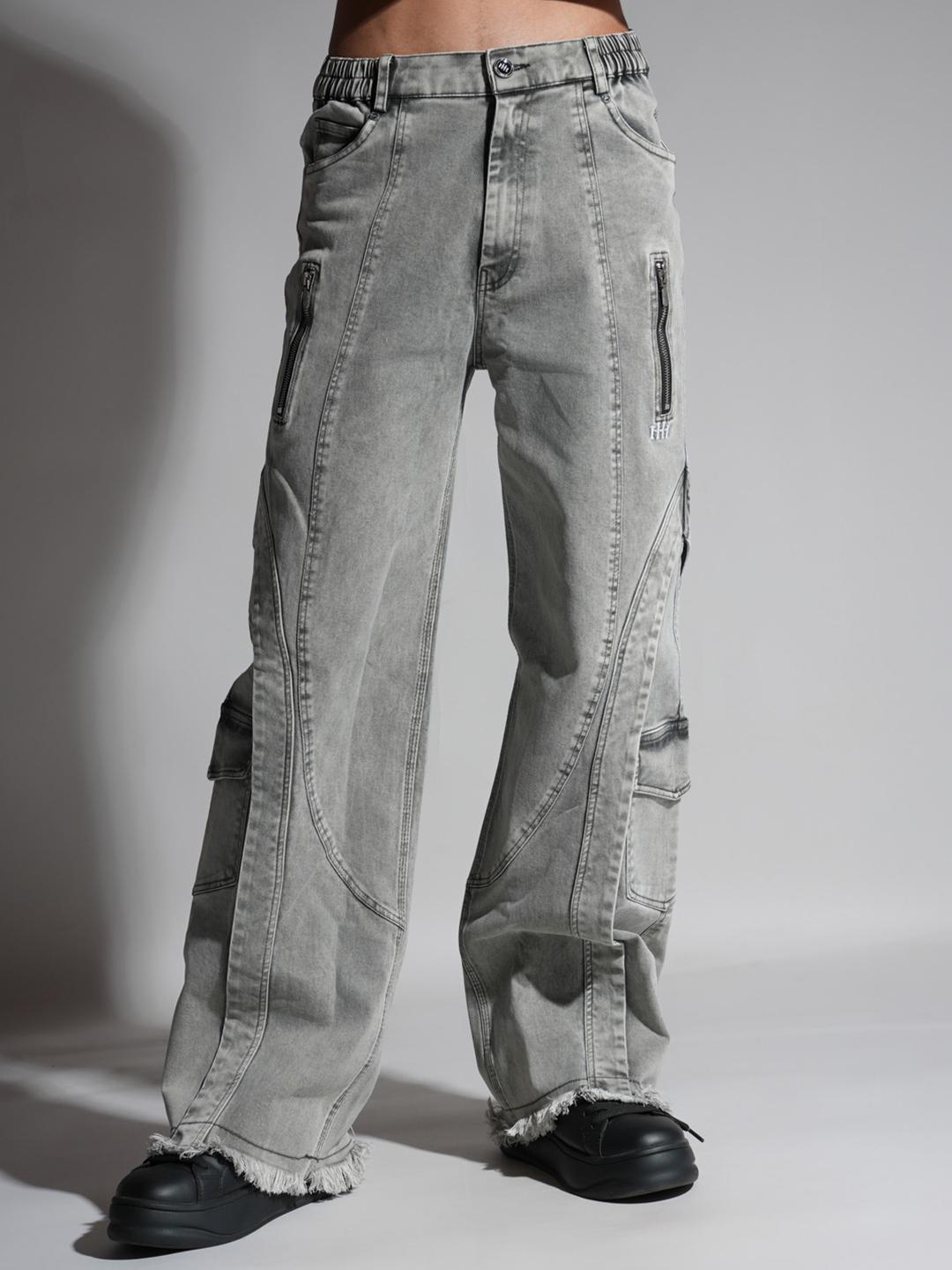 Distressed Fade Buy HOP HEAD Unisex Comfort Straight Fit Mildly Distressed Light Fade ...