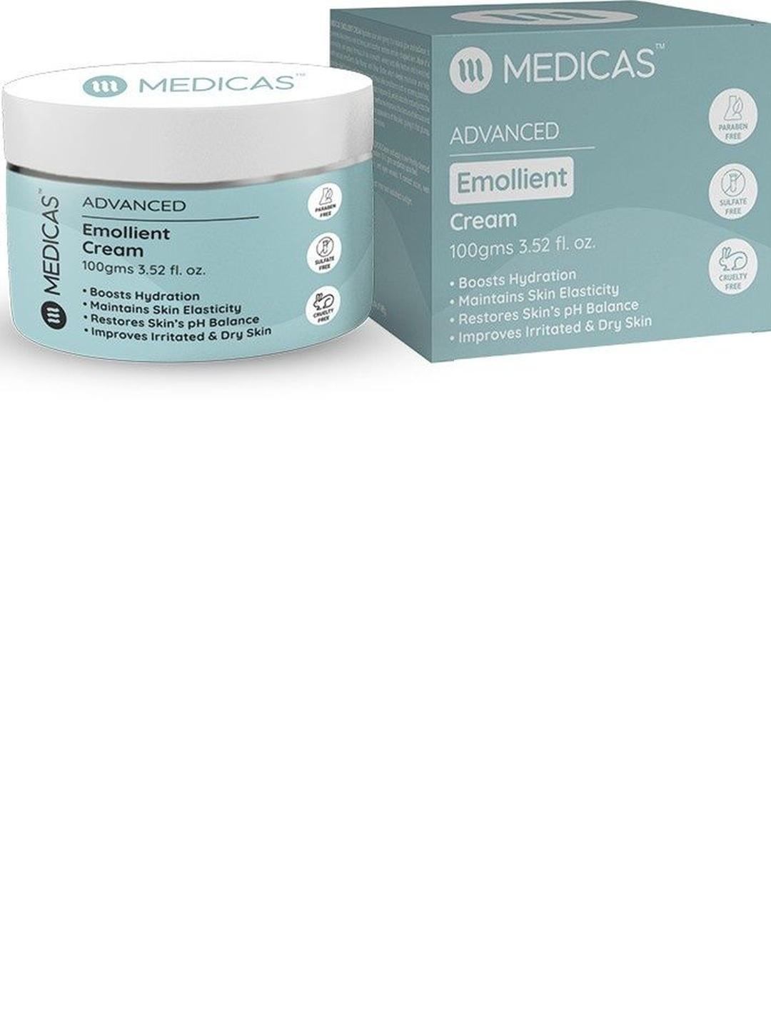 Buy Medicas Emollient Cream With Hyaluronic Acid 100 G - - Personal Care for Unisex