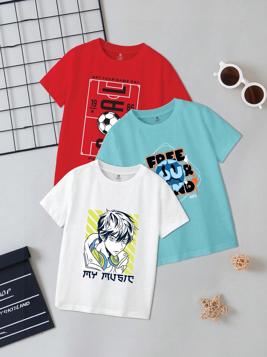 Buy CODEZ Boys Cotton Tshirts - Tshirts for Boys 38557096 | Myntra