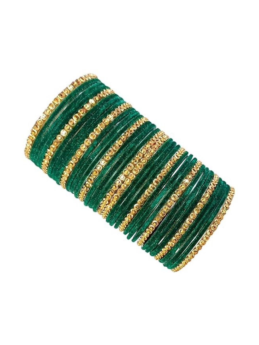 Buy Fellow Set Of 34 Intricate Textured Details Bangles - Bangle for ...
