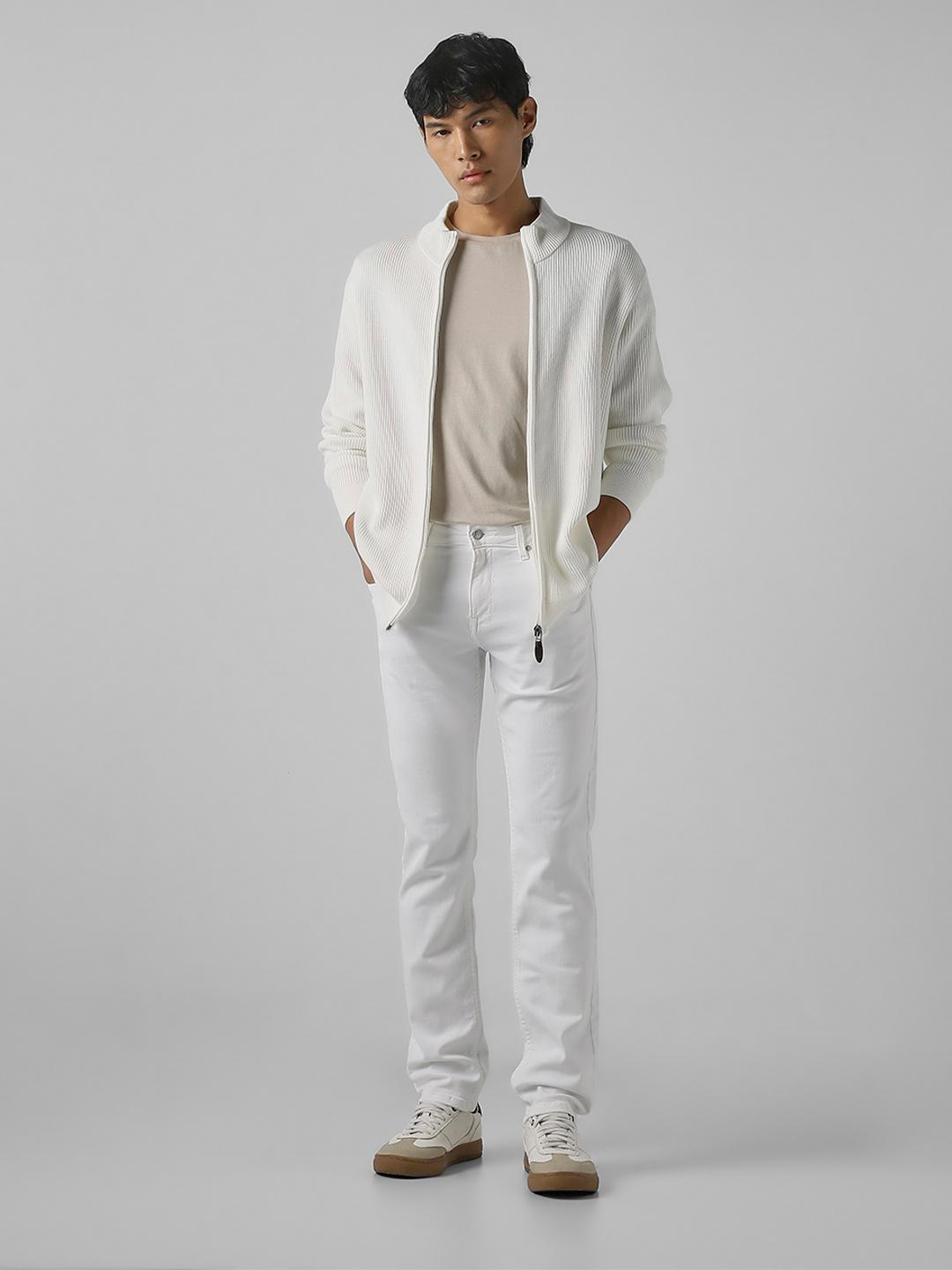 Mufti Men Slim Fit Mid-Rise Stretchable Jeans