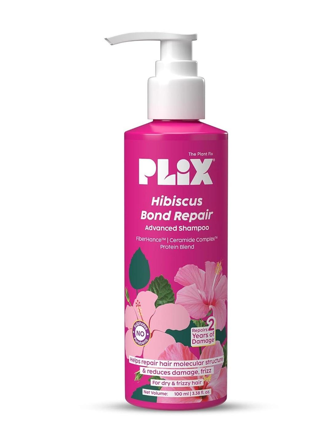 Buy PLIX THE PLANT FIX Hibiscus Bond Repair Advanced Shampoo 100 Ml - - Personal Care for Unisex