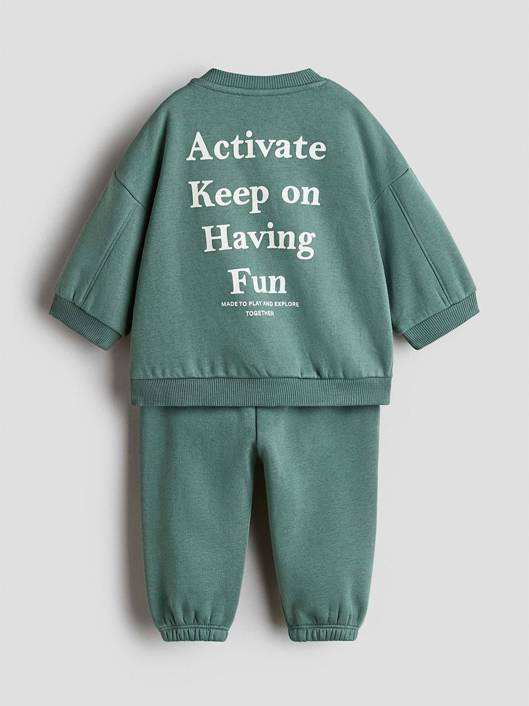 Buy H&M 2 Piece Printed Sweatshirt Set - - Apparel for Boys