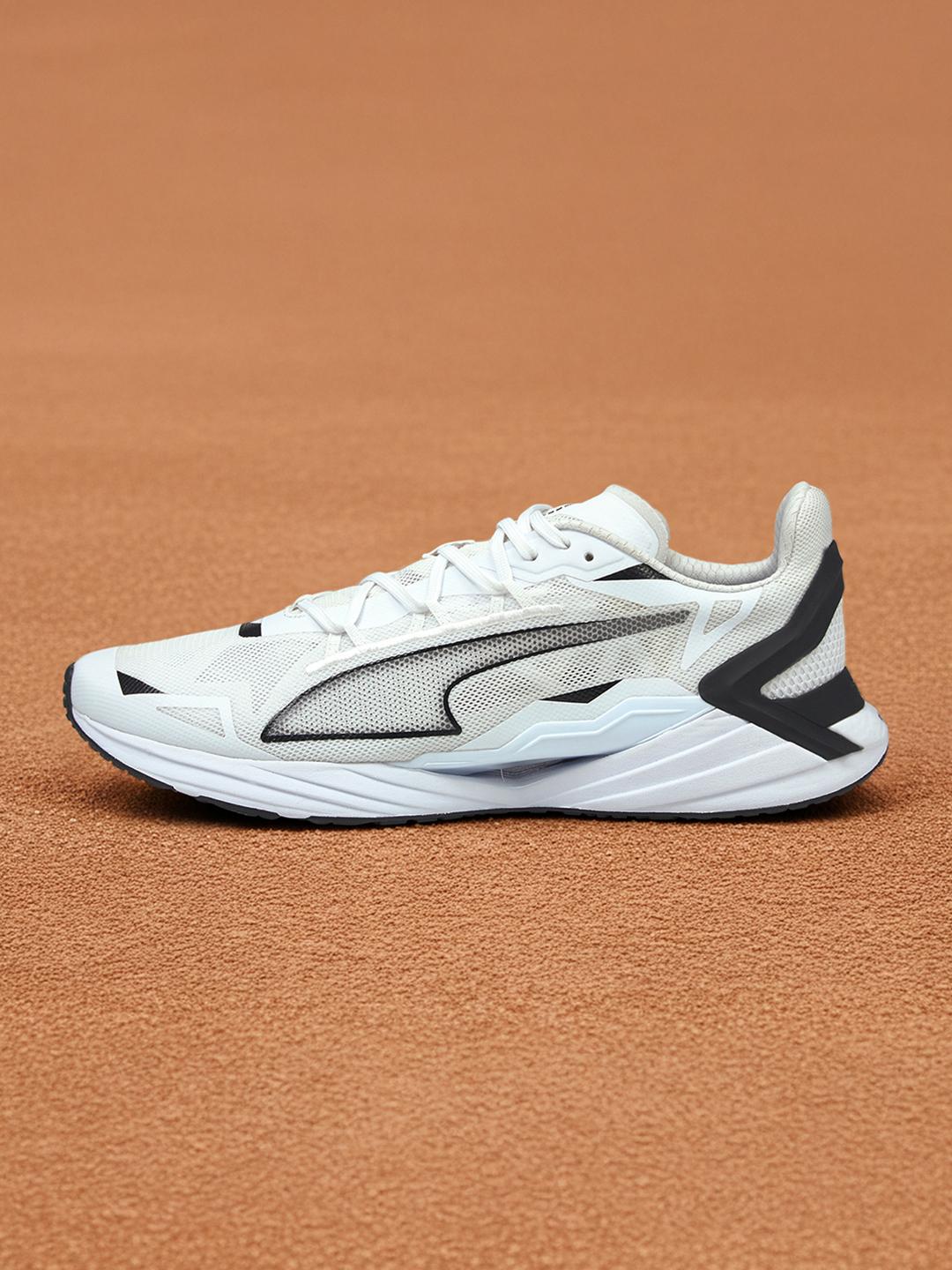 Puma Men White UltraRide Running Shoes