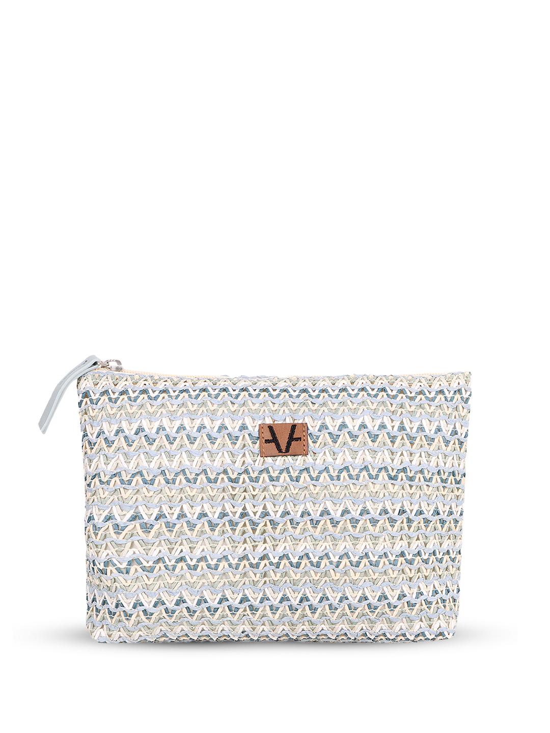 Buy Avake Lightweight Raffia Vegan Leather Cosmetic Kit - Travel Kit ...