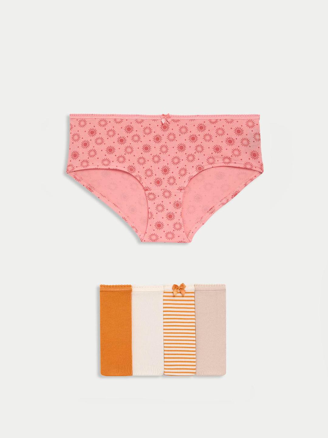 Buy Marks & Spencer 5pk Cotton Lycra Low Rise Shorts - Briefs for Women ...