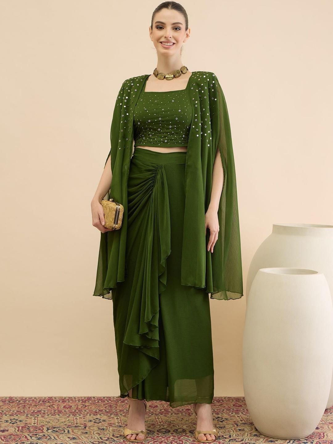 Antheaa – 3Pc Embellished Co-ord Set (Co-ord Set)
