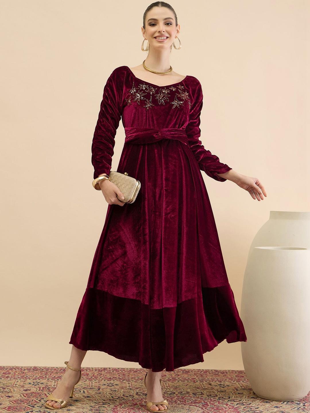 maxi elegant dress CECILY Ruched Corset Formal – Courecrop Ethereal Drizzles Colour:Black Cotton Black Halo - Jackie