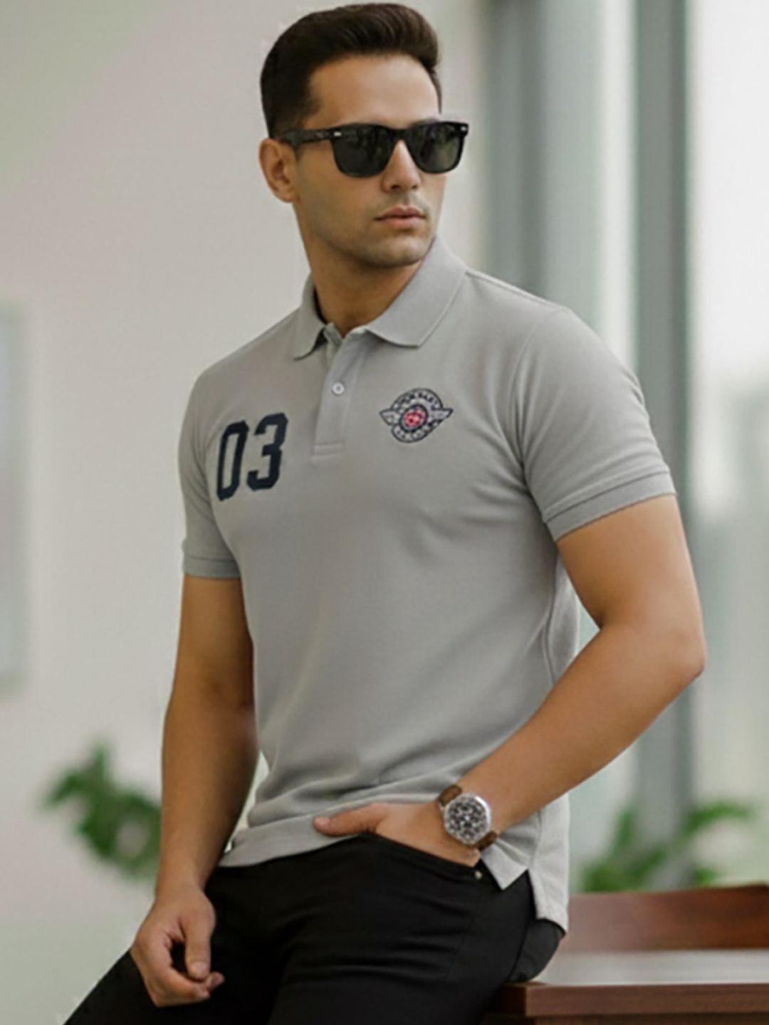 Buy SZN Men Printed Polo Collar T Shirt - Tshirts for Men 38742371 | Myntra