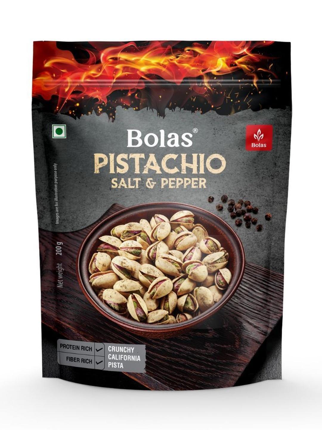 Buy Bolas Pistachio Salt & Pepper 200g - - Gourmet for Unisex