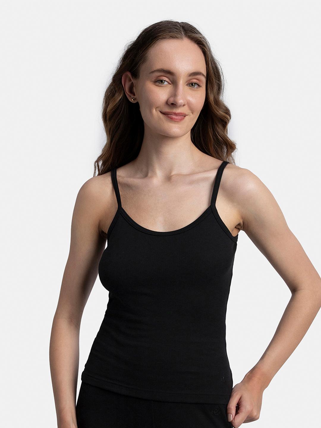 Buy Jockey Super Combed Cotton Rich Brushed Thermal Top With StayWarm Technology 2548 - - Apparel for Women