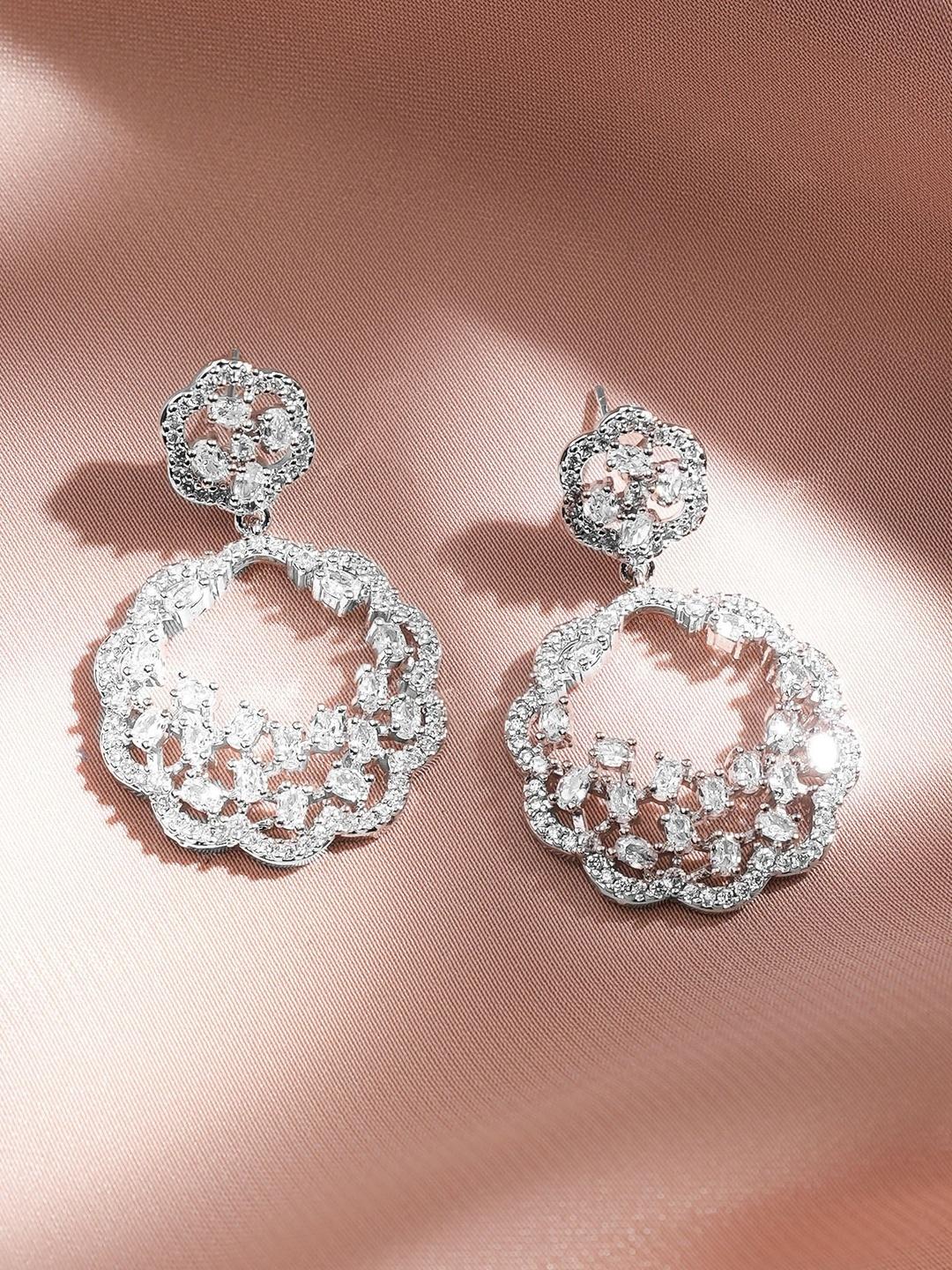 Buy Rubans Floral Drop Earrings -  - Accessories for Women