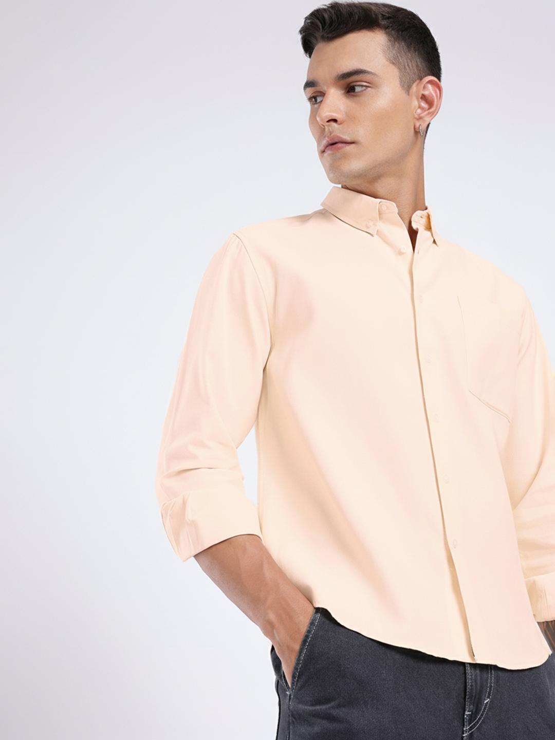 glitchez Button-Down Collar Casual Shirt