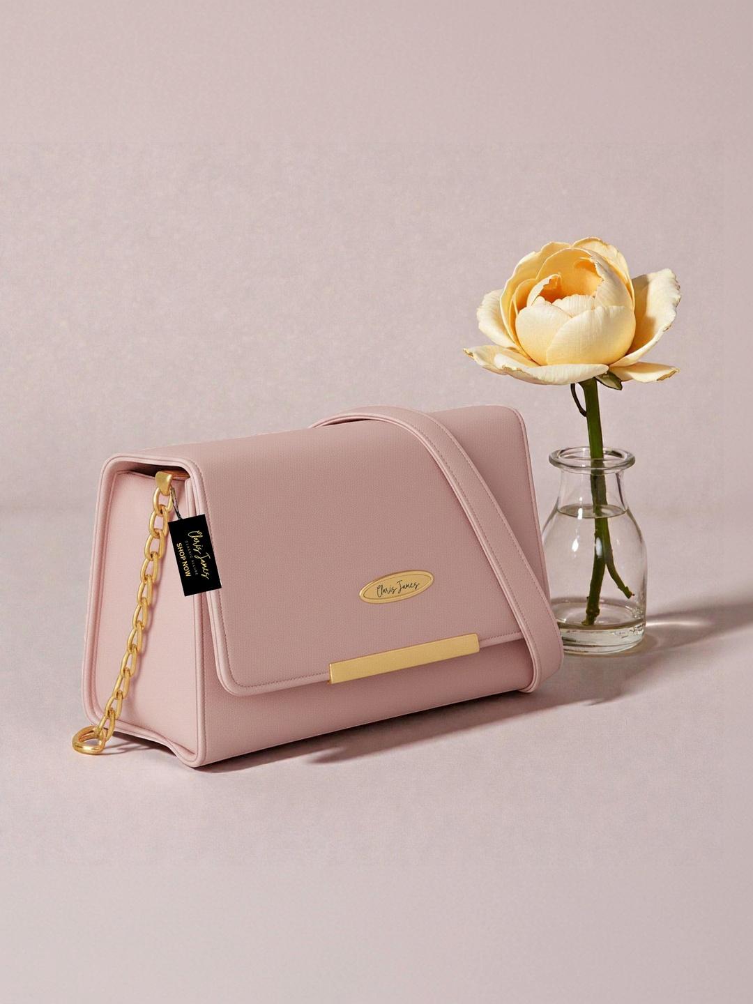 Buy CLARIS JAMES Solid Structured Sling Bag - - Accessories for Women