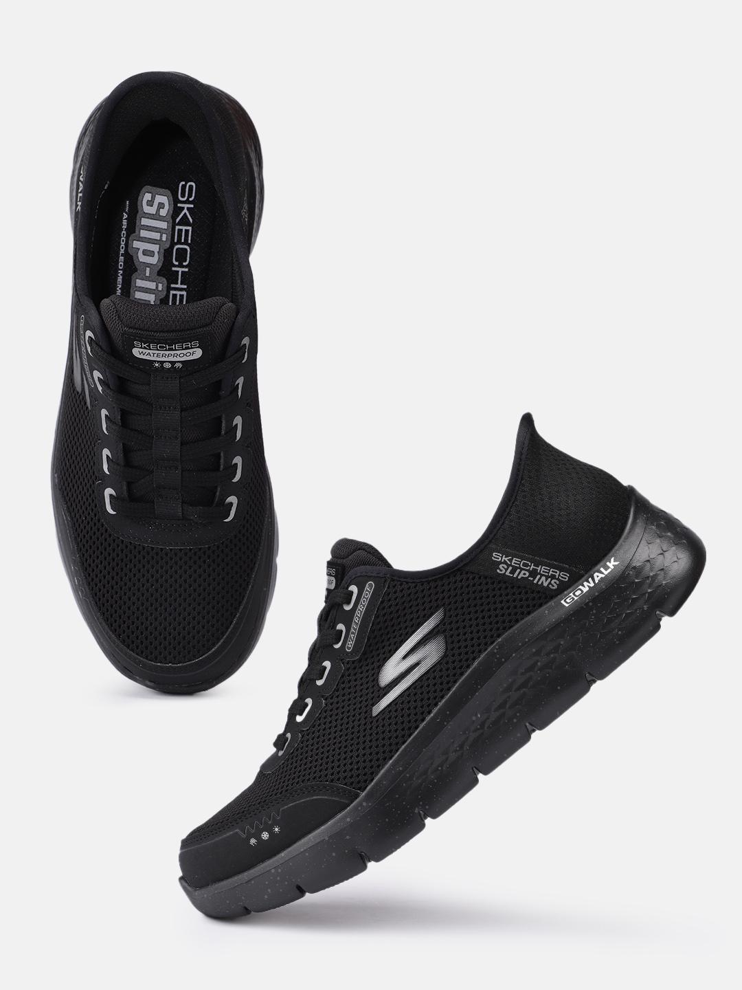 Skechers Men GO WALK FLEX Waterproof Slip-On Shoes