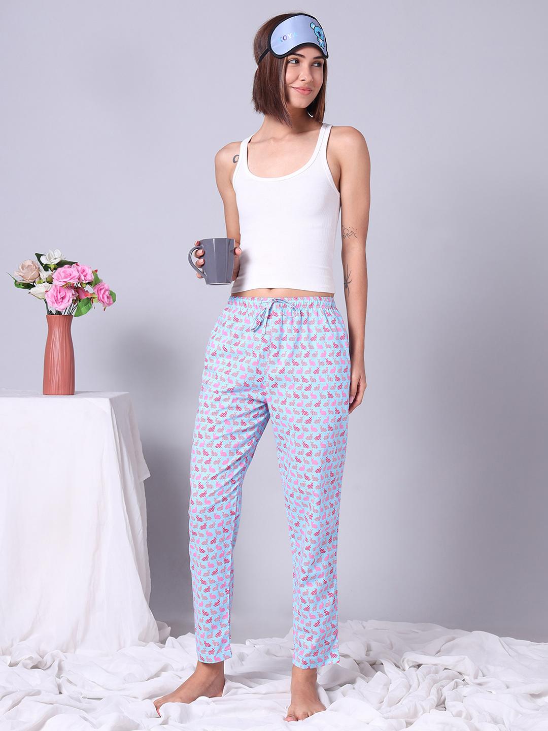 Buy URBAN SCOTTISH Women Printed Cotton Lounge Pants -  - Apparel for Women