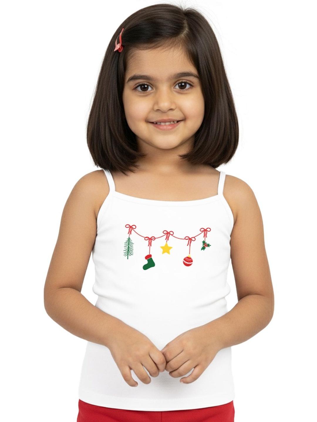 Buy You Got Plan B Girls Printed Pure Cotton Camisole -  - Apparel for Girls