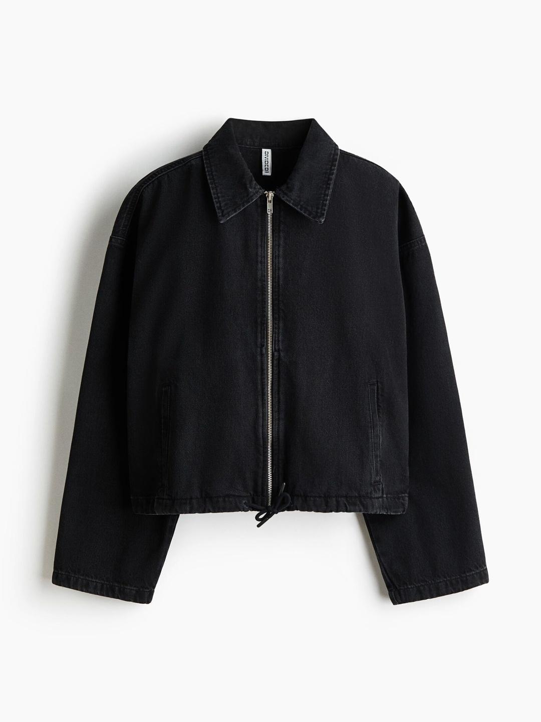 H&M Collared Denim Jacket