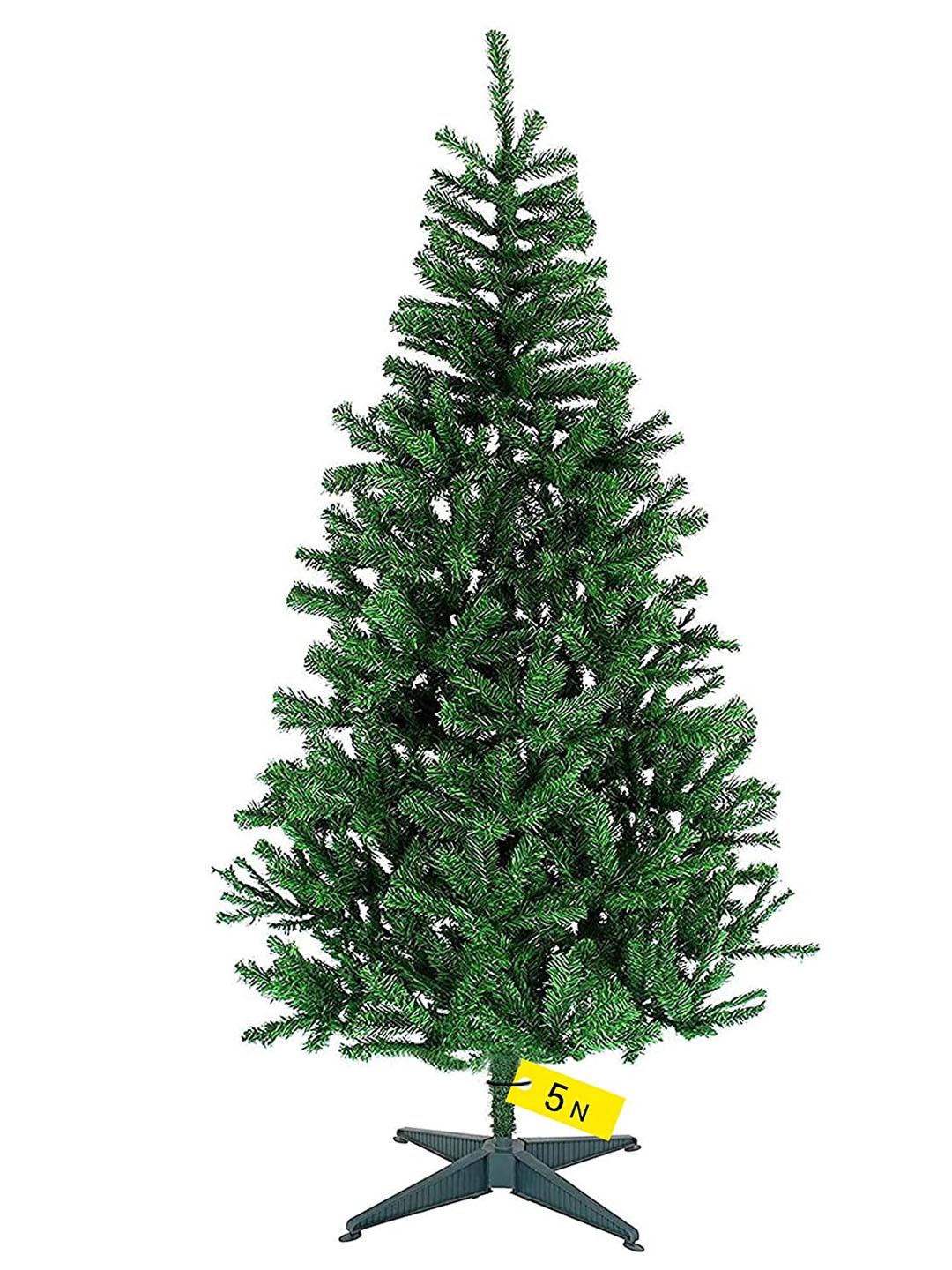 Buy TIED RIBBONS Green Christmas Artificial Tree 5ft Xmas Decor - - Home for Unisex