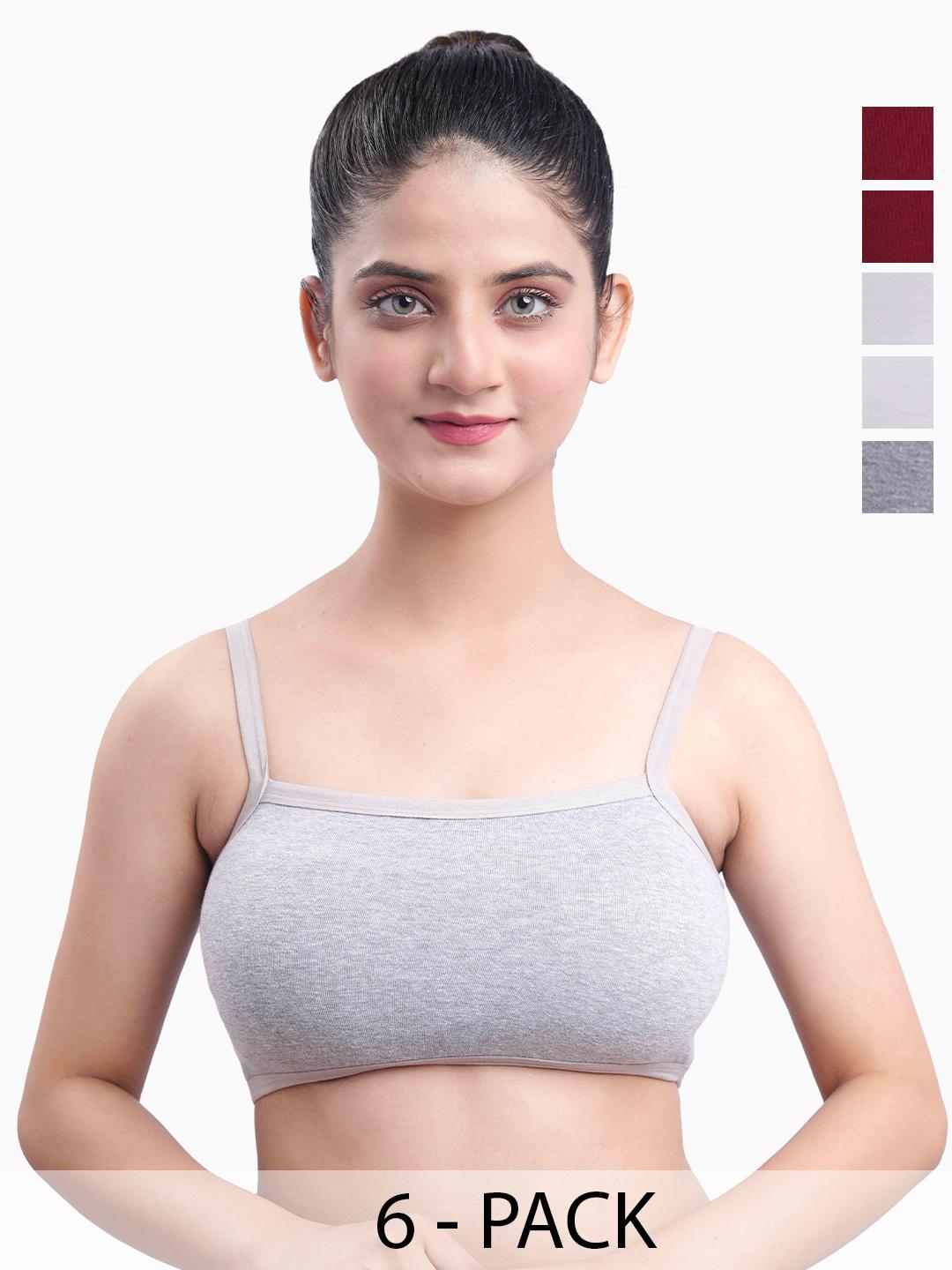 Buy TEXELLO Girls Beginners Non Padded Teenager Full Coverage Cotton Bra -  - Apparel for Girls