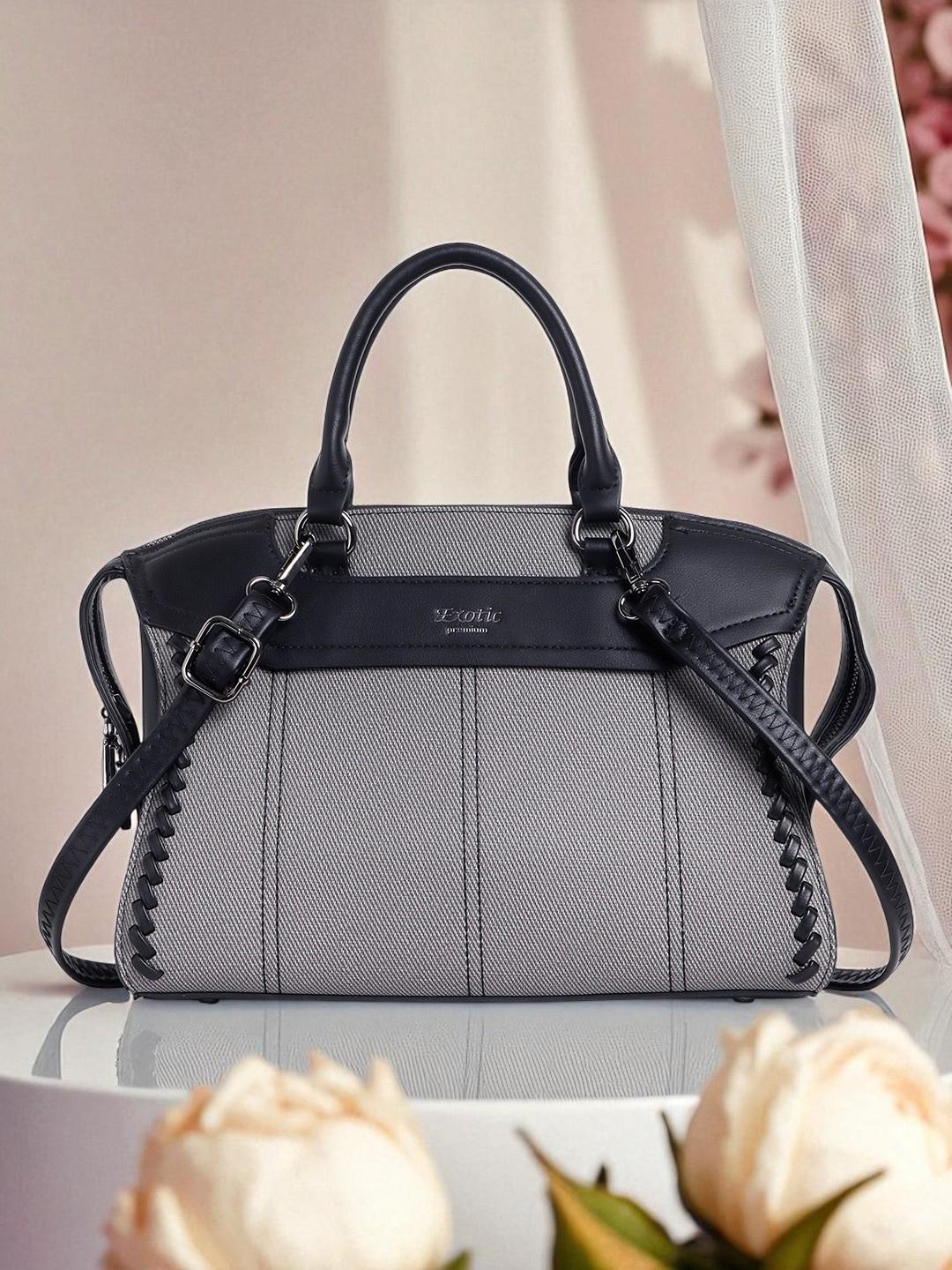 Buy Exotic Textured Tasselled Synthetic Leather Mini Structured Handheld Bag -  - Accessories for Women