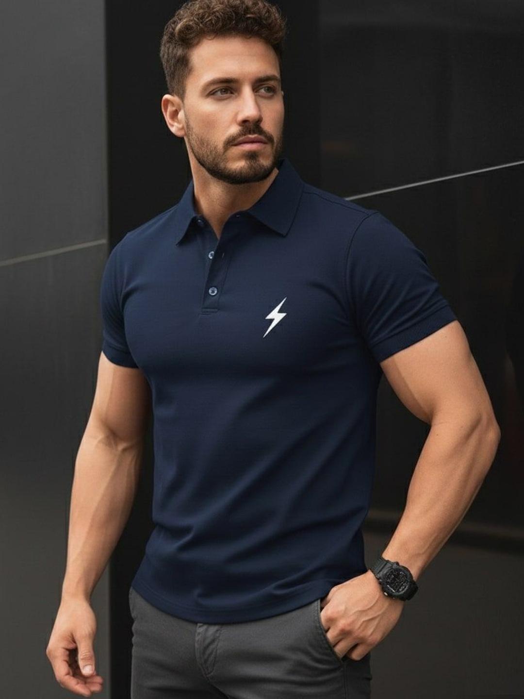 Buy SZN Men Printed Polo Collar T Shirt - Tshirts for Men 38981643 | Myntra