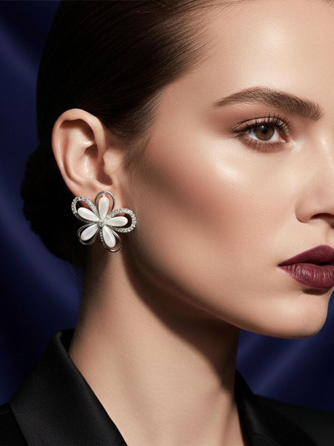 Buy SZN Floral Studs Earrings -  - Accessories for Women