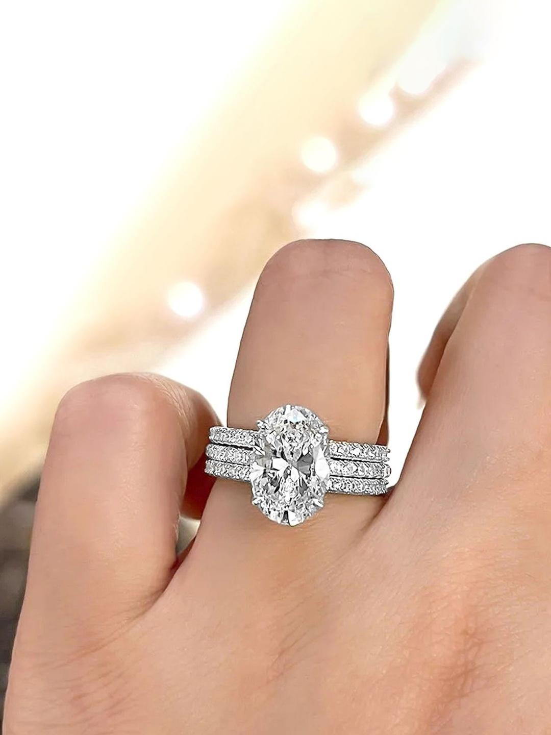 Buy Peora Alloy Crystals Finger Ring - - Accessories for Women