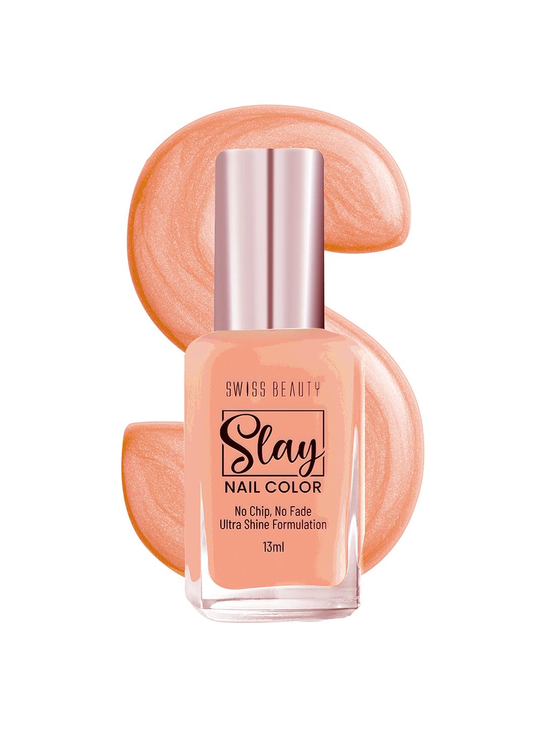 Buy SWISS BEAUTY Slay Glossy & Long Lasting Nail Colour 13 Ml French Toast 04 - - Personal Care for Women