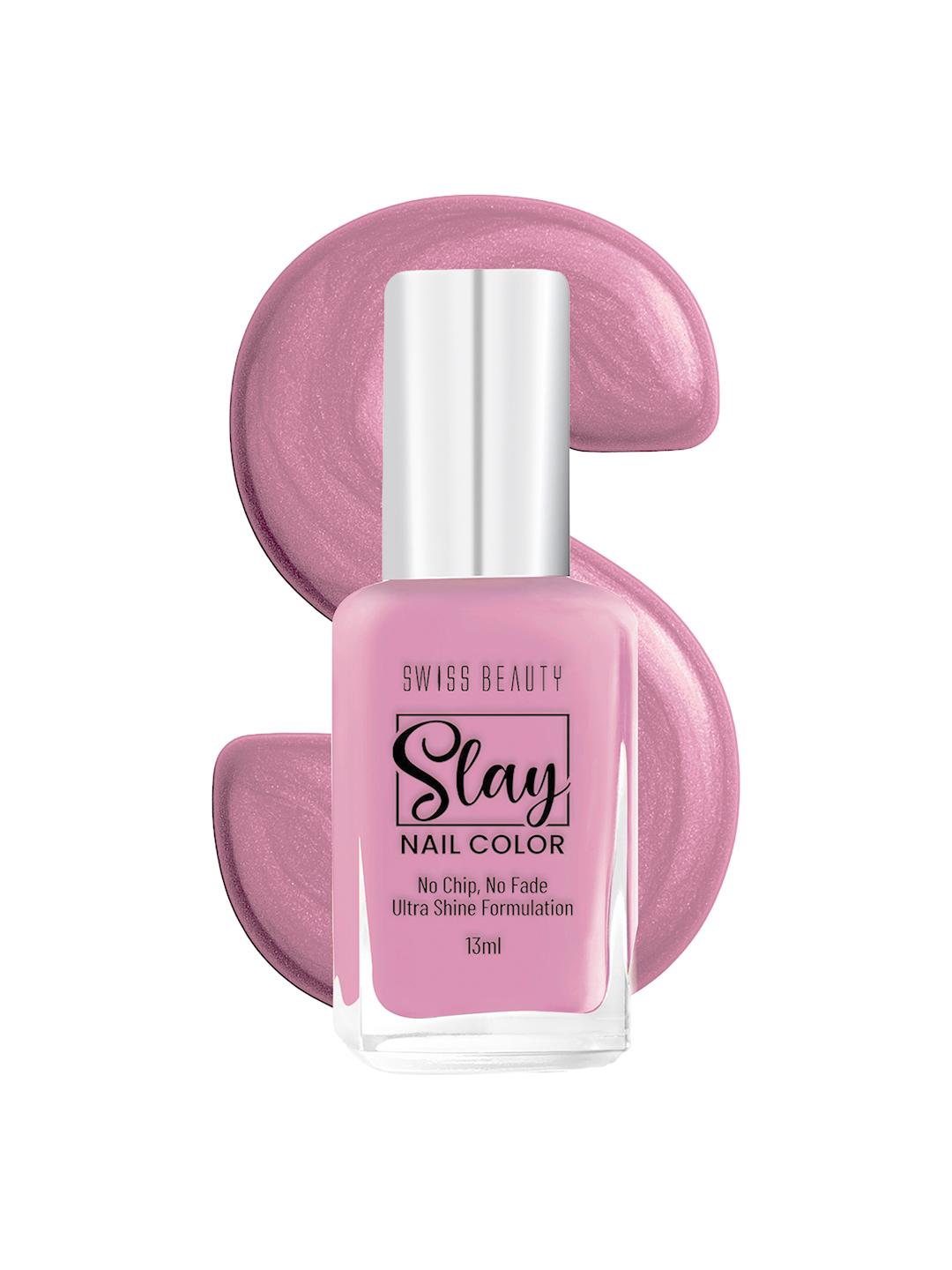 Buy SWISS BEAUTY Slay Nail Polish 13ml   Moonlit Pink 613 -  - Personal Care for Women