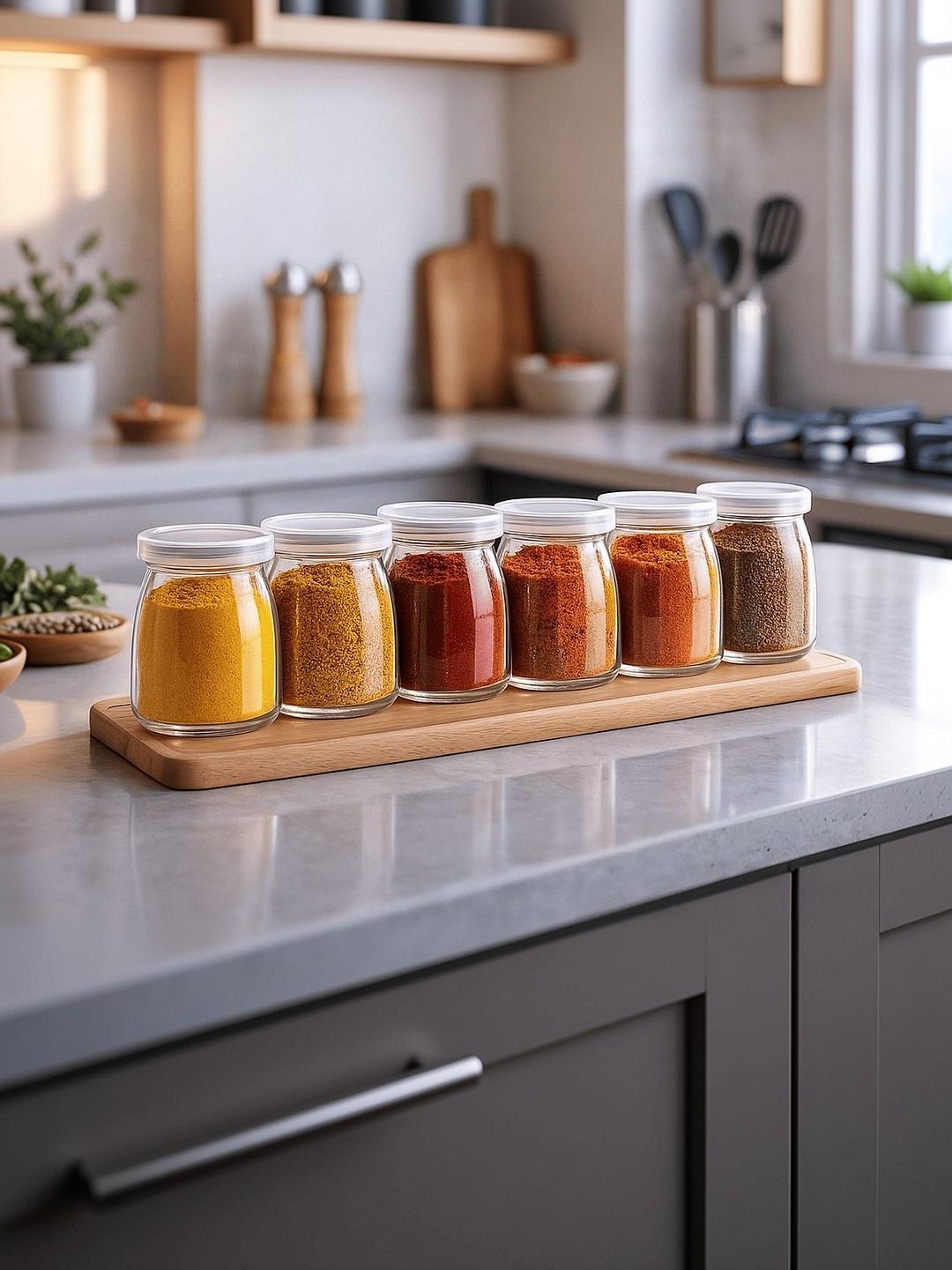 Buy SIPIQUE Transparent 2025 Glass Dishwasher And Microwave Safe Jar Container - - Home for Unisex