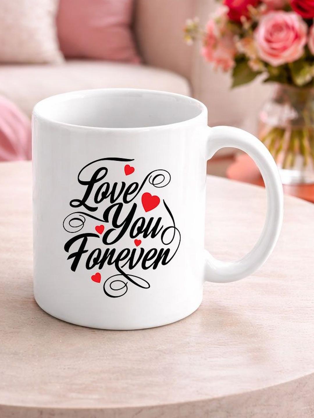 Buy EarthCraft 1 Pc White Ceramic Glossy Mugs With Printed Slogan -  - Home for Unisex