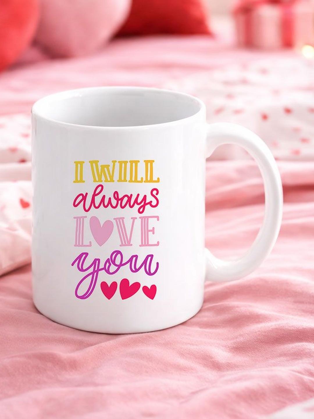 Buy EarthCraft 1 Pc White Ceramic Glossy Mugs With Printed Slogan -  - Home for Unisex