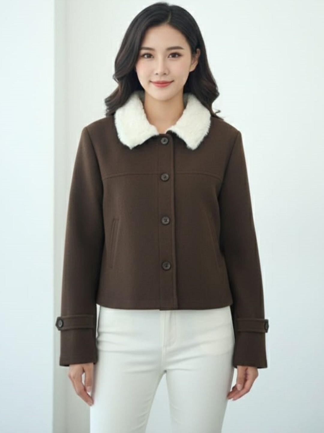 Wineberry Women Tailored Jacket