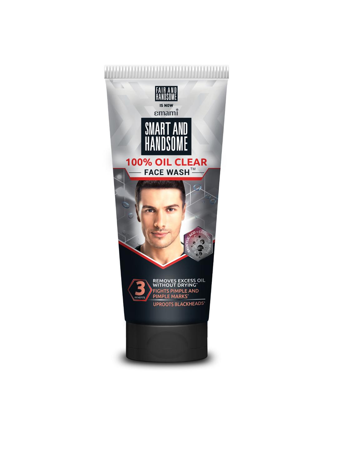 Buy Smart And Handsome Instant Radiance Oil Clear Face Wash To Reduce Pimples & Blackheads 150g - - Personal Care for Men