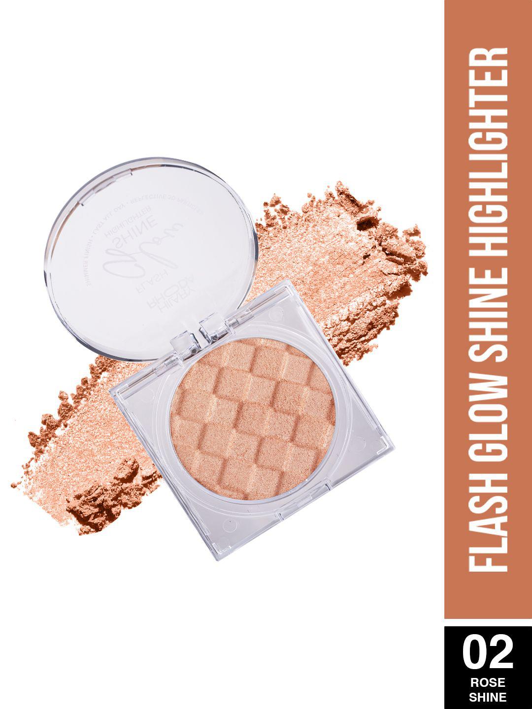 Buy Hilary Rhoda Flash Glow 3D Reflective Shine Highlighter 7 G   Rose Shine 02 -  - Personal Care for Unisex