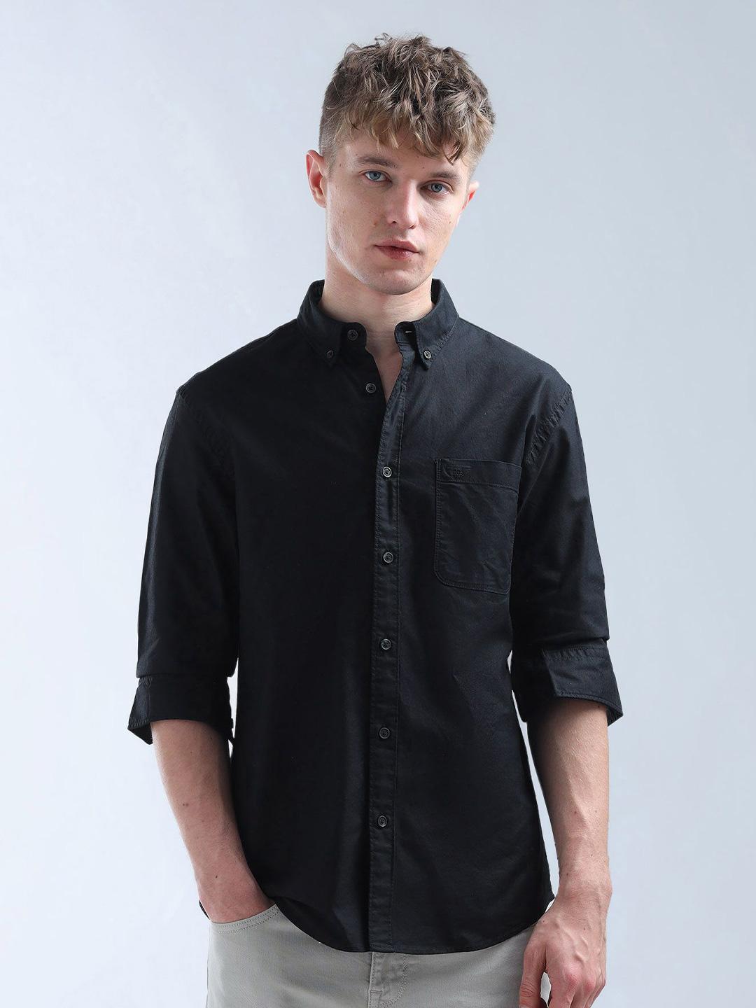 Flying Machine Men Slim Fit Opaque Casual Shirt