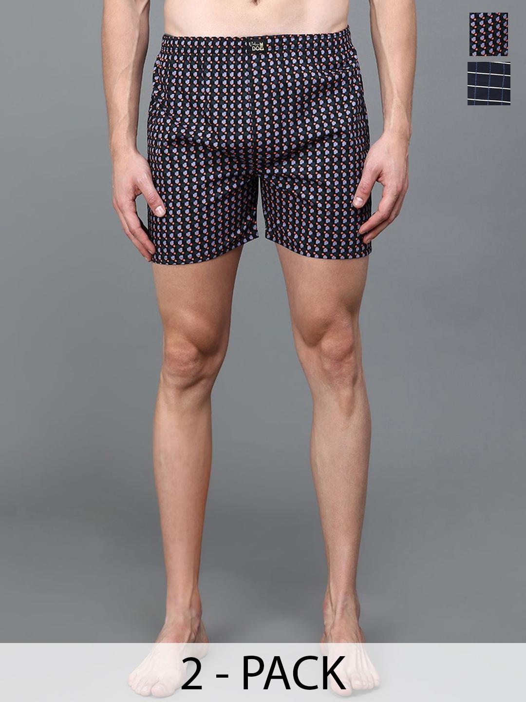 Buy Urban Dog Pack Of 2 Printed Pure Cotton Boxers
UDBX425 UDBX460 - - Apparel for Men