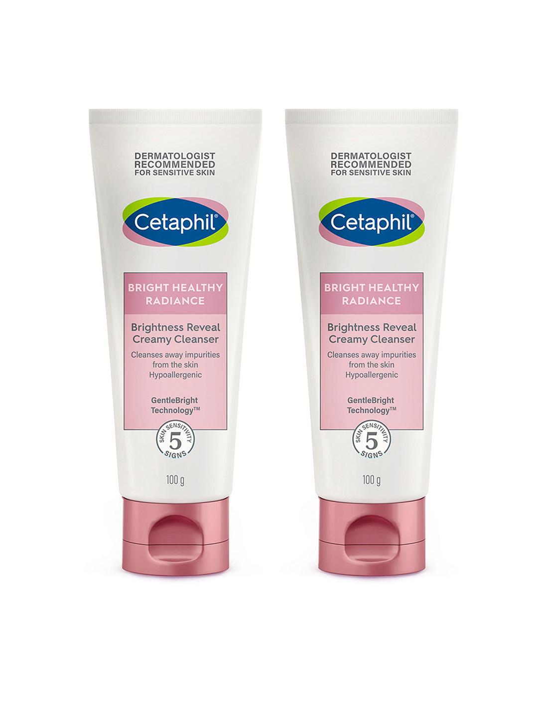 Cetaphil Bright Healthy Radiance Creamy Cleanser 2x100g Pack of 2 - Image 1