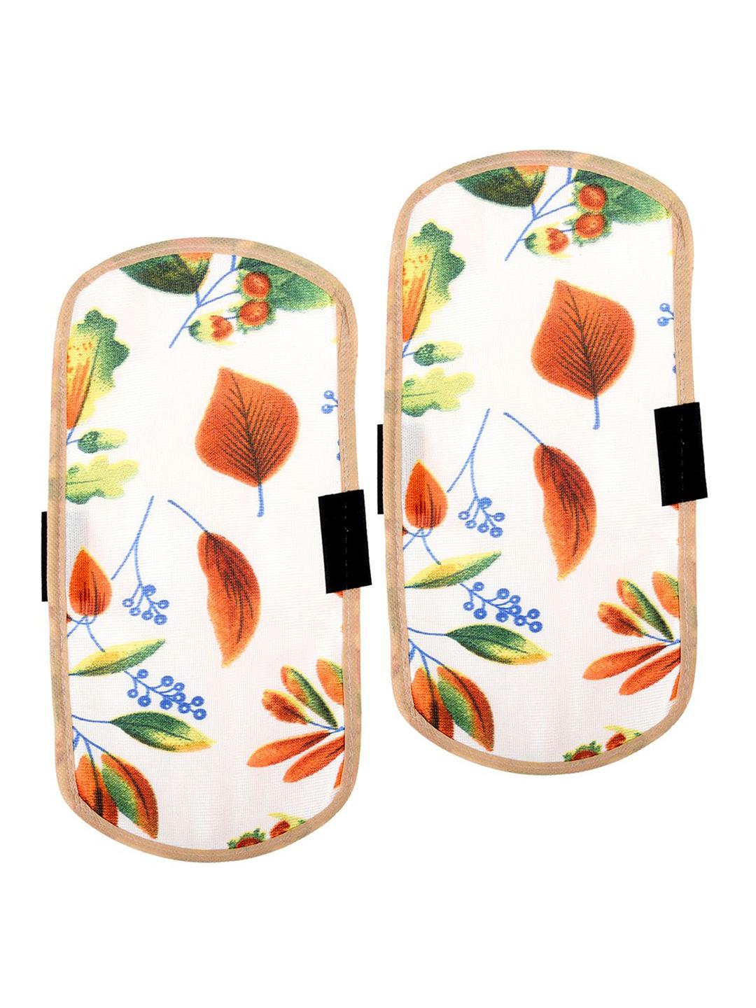 Buy Kuber Industries White & Green 2 Pieces Printed Fridge Handle Covers - - Home for Unisex