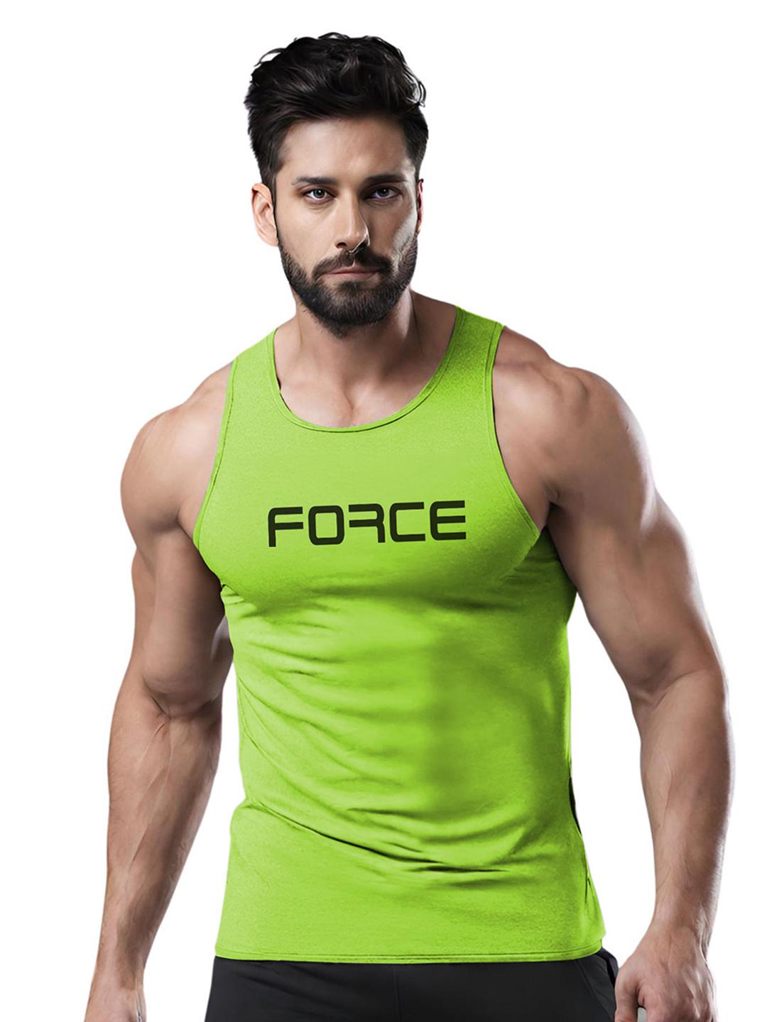 Buy 3Colors Printed Round Neck Gym Vests
VEST NCUT FORCE GREEN_M - - Apparel for Men