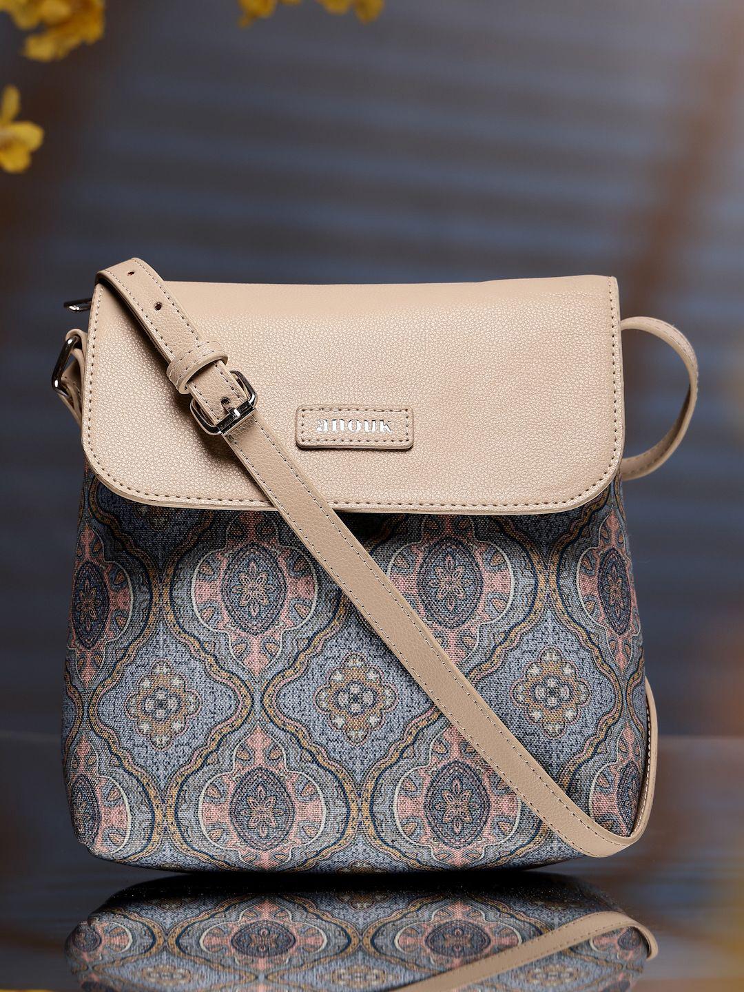 Buy Anouk Women Floral Printed Crossbody Sling Bag - - Accessories for Women