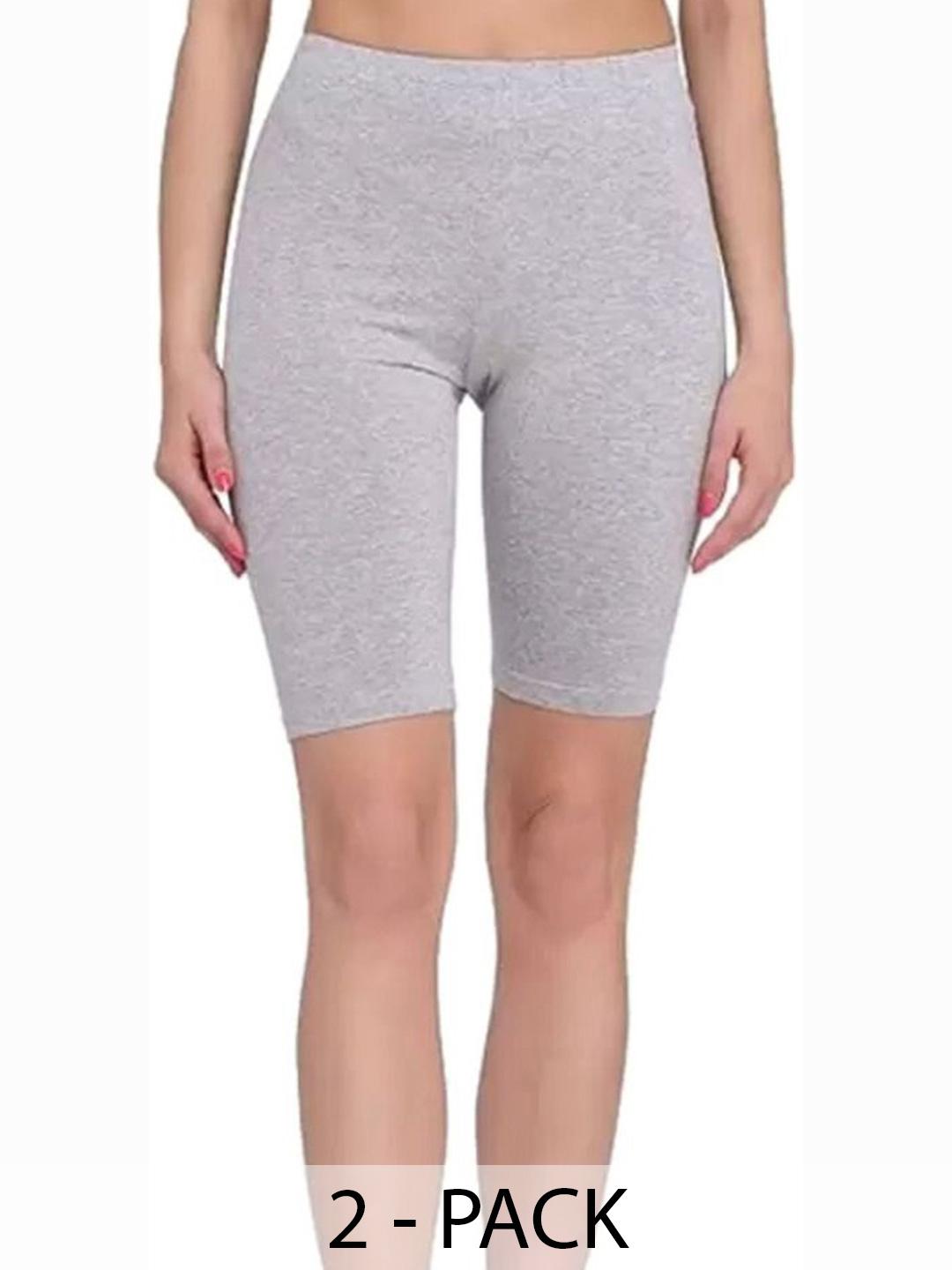 Buy Diving Deep Women Pack Of 2 Cotton Assorted Boy Shorts Briefs -  - Apparel for Women