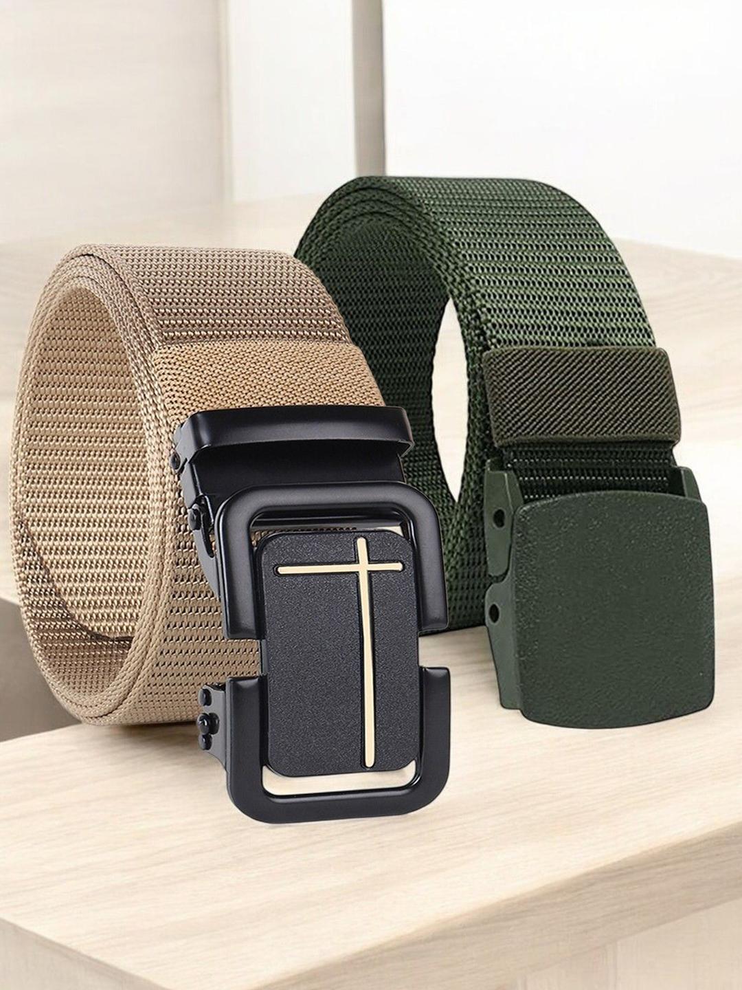 Buy Provogue Men Textured 2 Belt -  - Accessories for Men